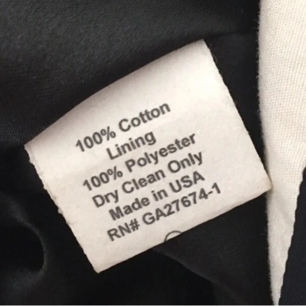 Eva Franco black and white striped skirt size 8 EUC - Picture 6 of 7